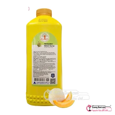 Maulin Siro Dưa Lưới 2.5kg, Chai 2.5kg, thùng 6