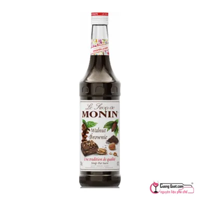 Monin Siro Bánh Hạt Óc Chó 700ml, Chai 700ml, thùng 6
