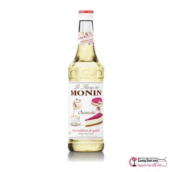 Monin Siro Bánh Phô Mai 700ml, Chai 700ml, thùng 6