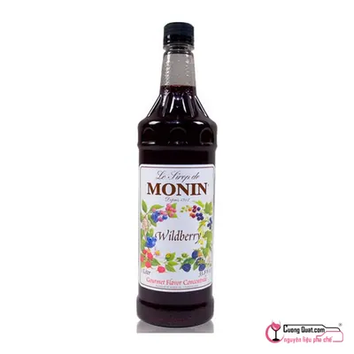 Monin Siro Dâu Rừng 700ml, Chai 700ml, thùng 6