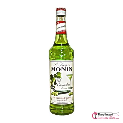 Monin Siro Dưa Leo 700ml, Chai 700ml, thùng 6
