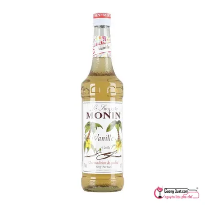 Monin Siro Vani Pháp 700ml, Chai 700ml, thùng 6