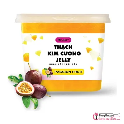 Mr Jelly Thạch Kim Cương Nhân Vị Chanh Dây 2.1kg, Hộp 2.1kg, thùng 6