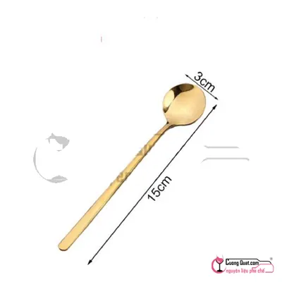 Muỗng Cafe 15cm (Gold)