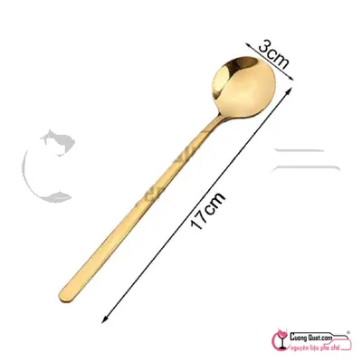 Muỗng Cafe 17cm (Gold)