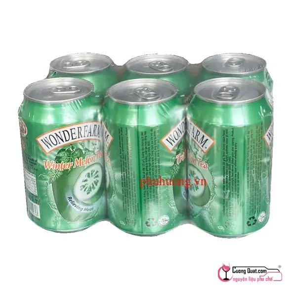 Nước bí đao 310ml - Lốc 6 lon, Lốc 310ml