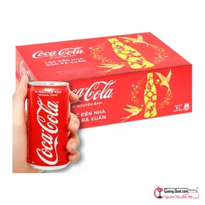 Nước Coca cola lon - Thùng 24 lon, Thùng