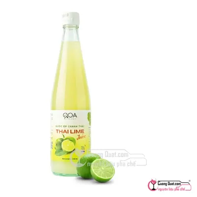Nước Cốt Chanh Thái QOA 700ml, Chai 700ml, thùng 12