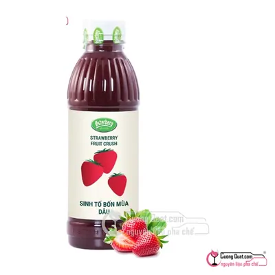 Osterberg Sinh Tố Dâu 1L, Chai 1L, thùng 12