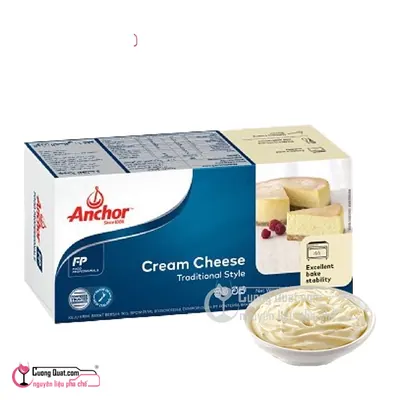 Phô Mai Kem Cream Cheese Anchor 1kg, Hộp 1kg