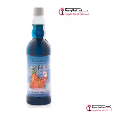 Pixie Siro Blue Punch 730ml, Chai 730ml, thùng 12