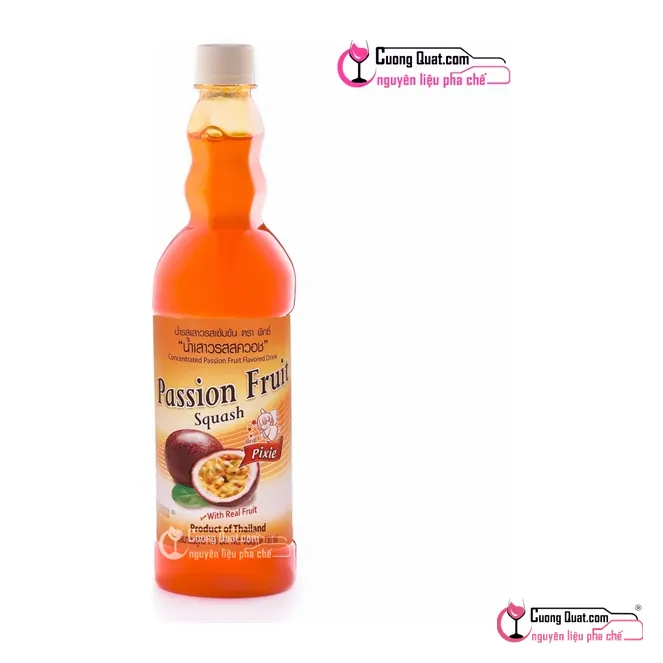 Pixie Siro Chanh Dây 730ml, Chai 730ml, thùng 12