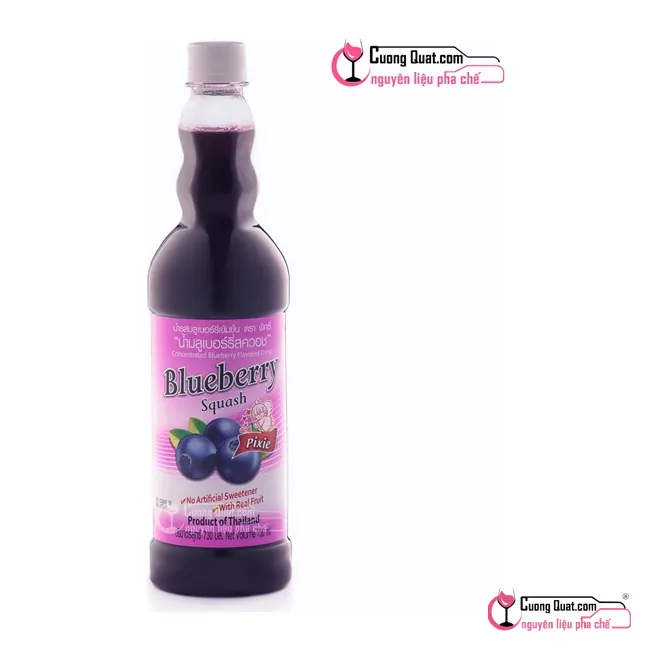 Pixie Siro Việt Quất 730ml, Chai 730ml, thùng 12