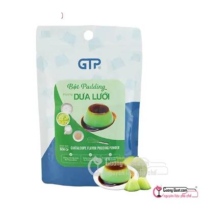 Pudding Dưa Lưới GTP 500g, Gói 500g, thùng 40