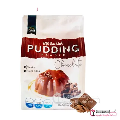 Pudding Sô Cô La Dans 500g, Gói 500g, thùng 24