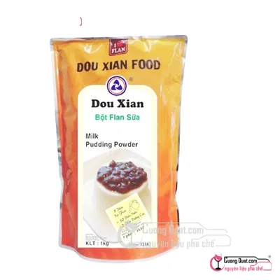Pudding Sữa Douxian 1kg, Gói 1kg, thùng 12