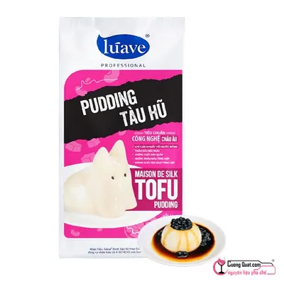 Pudding Tàu Hủ Luave 500g, Gói 500g, thùng 20