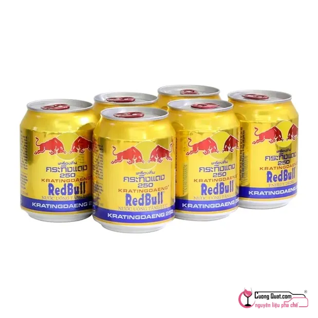 Redbull Bò húc Việt - Thùng 24 lon, Thùng