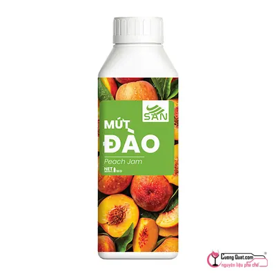 San Mứt Đào 1kg, Chai 1kg, thùng 12