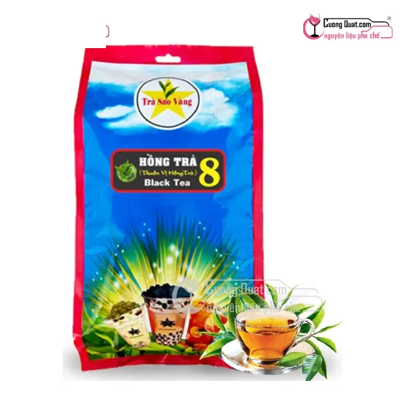 Sao Vàng Trà Đen Số 8 (Black Tea) 1kg, Gói 1kg