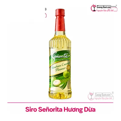 Senorita Siro Dừa 750ml, Chai 750ml, thùng 6