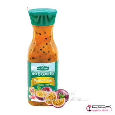 Sinh Tố GDF Chanh Dây 1L, Chai 1L, thùng 12