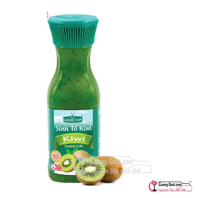 Sinh Tố GDF Kiwi 1L, Chai 1L, thùng 12