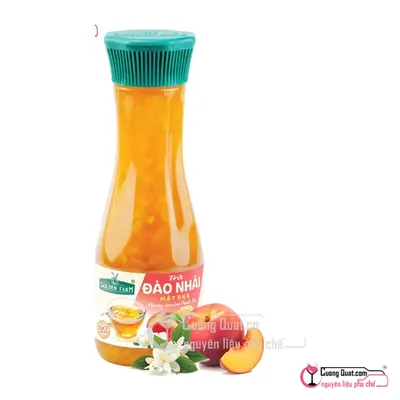 Sinh Tố GDF Trà Nhài Đào Mật Ong 1kg, Chai 1kg, thùng12