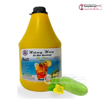 Siro Bí Đao Douxian 2.5kg, Chai 2.5kg, thùng 6
