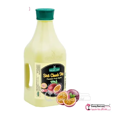 Siro GDF Chanh Dây 2L, Chai 2L, thùng 6