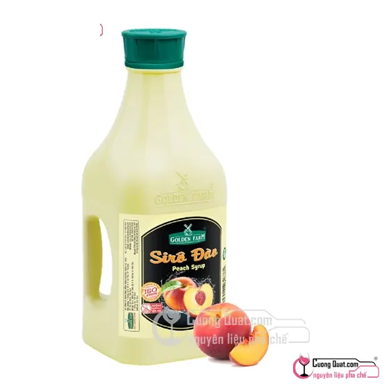 Siro GDF Đào 2L, Chai 2L, thùng 6
