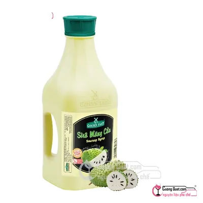 Siro GDF Mãng Cầu 2L, Chai 2L, thùng 6