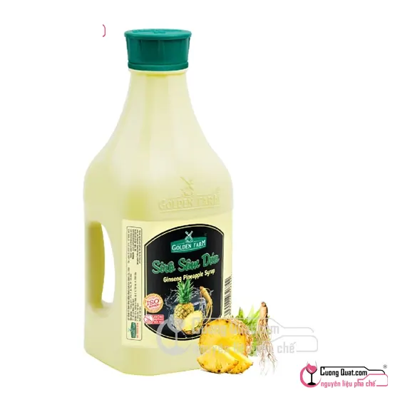 Siro GDF Sâm Dứa 2L, Chai 2L, thùng 6
