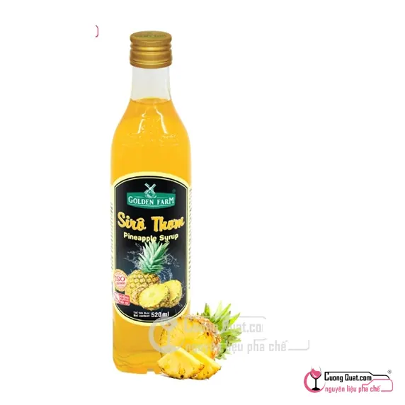 Siro GDF Thơm 520ml, Chai 520ml, thùng 12