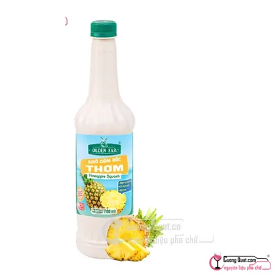 Siro GDF Thơm Đậm Đặc 700ml, Chai 700ml, thùng 12