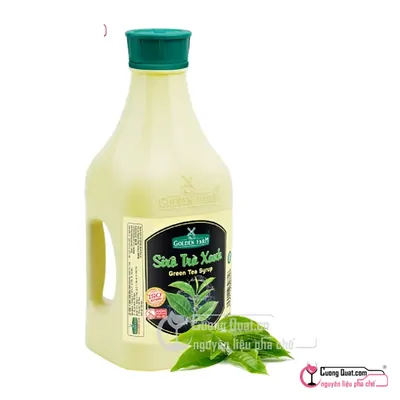 Siro GDF Trà Xanh 2L, Chai 2L, thùng 6