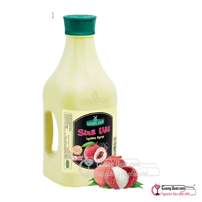 Siro GDF Vải 2L, Chai 2L, thùng 6