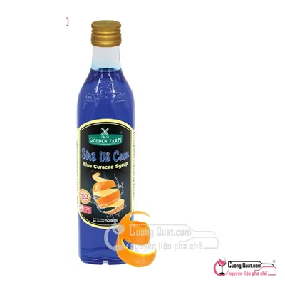 Siro GDF Vỏ Cam 520ml, Chai 520ml, thùng 12