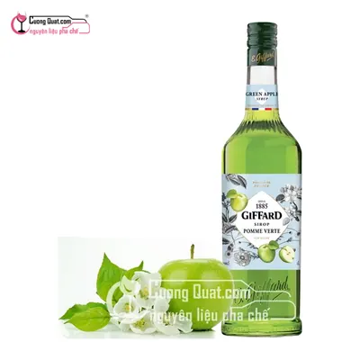 Siro Giffard Táo Xanh 1L, Chai 1L, thùng 6