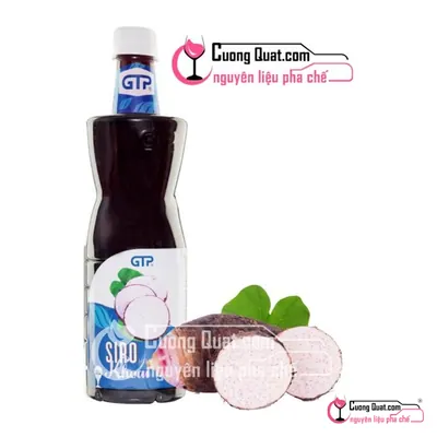 Siro GTP Khoai Môn 1.3kg, Chai 1.3kg, thùng 12
