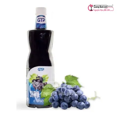 Siro GTP Nho 1.3kg, Chai 1.3kg, thùng 12