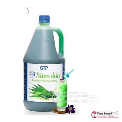 Siro GTP Sâm Dứa 2.5kg, Chai 2.5kg, thùng 6