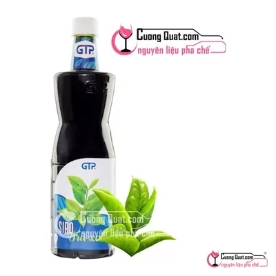 Siro GTP Trà Xanh 1.3kg, Chai 1.3kg, thùng 12