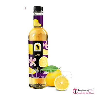Siro Hestia Chanh Vàng 750ml, Chai 750ml, thùng 12
