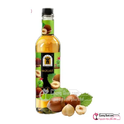 Siro Hestia Hazelnut 750ml, Chai 750ml, thùng 12