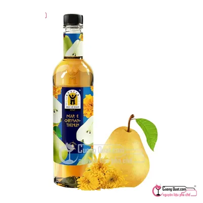 Siro Hestia Lê Hoa Cúc 750ml, Chai 750ml, thùng 12