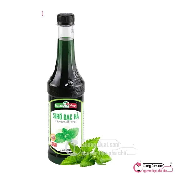 Siro Mama 700ml Bạc Hà, Chai 700ml, thùng 12