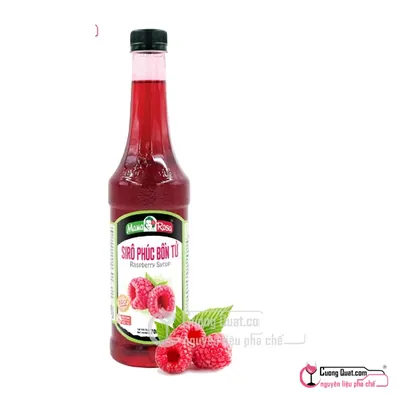 Siro Mama 700ml Phúc Bồn Tử, Chai 700ml, thùng 12