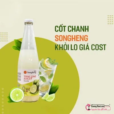 Songheeng Nước Cốt Chanh 700ml, Chai 700ml, thùng12