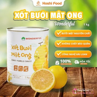 Sốt Wonderful Bưởi Mật Ong 1kg, Hộp 1kg, thùng 12